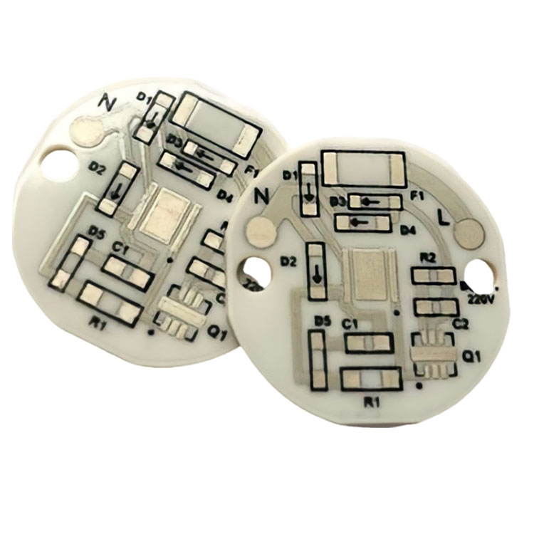 PCB in ceramica di allumina per lampada automatica